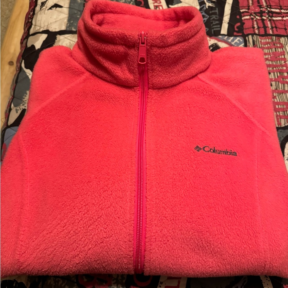 Columbia ladies zip fleece